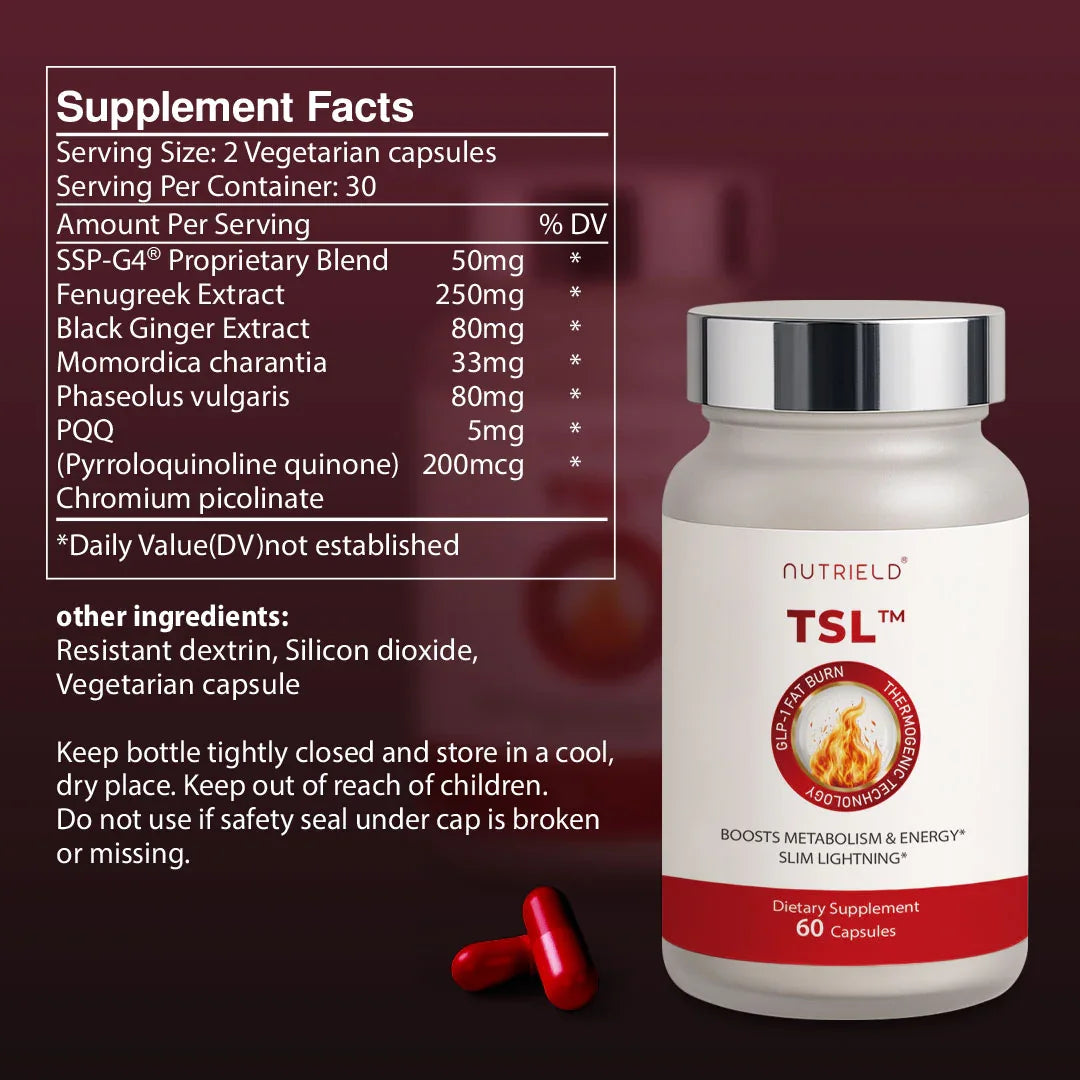 增量版60顆 TSL™ 熱燃速