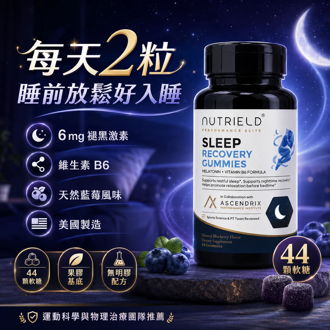 超人氣睡眠軟糖